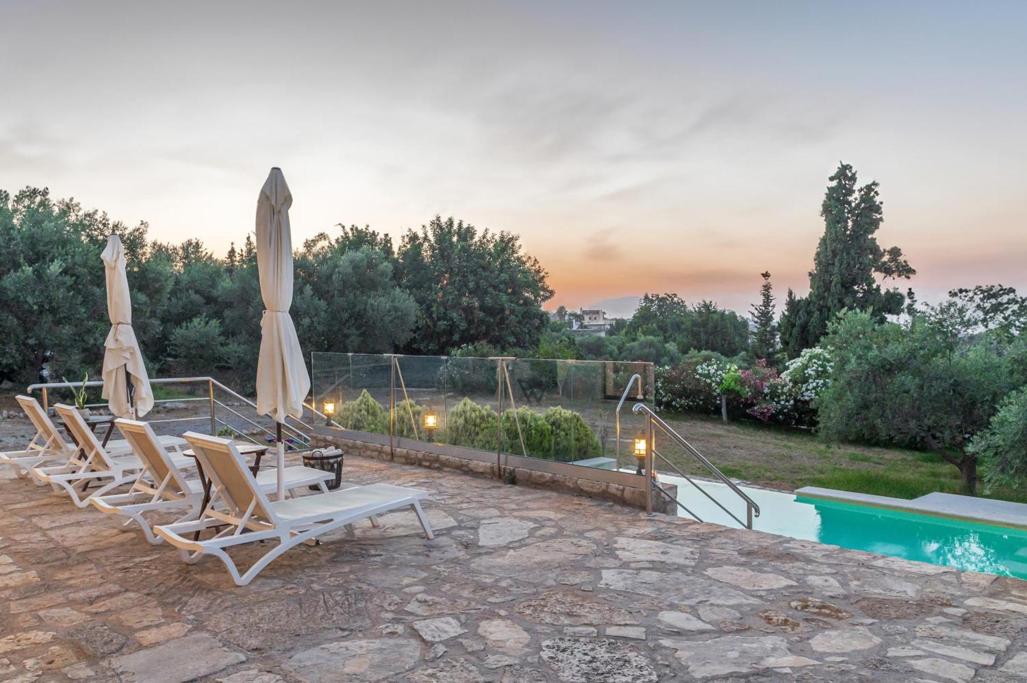 Elarchon Villa Private Pool Эпископи Экстерьер фото
