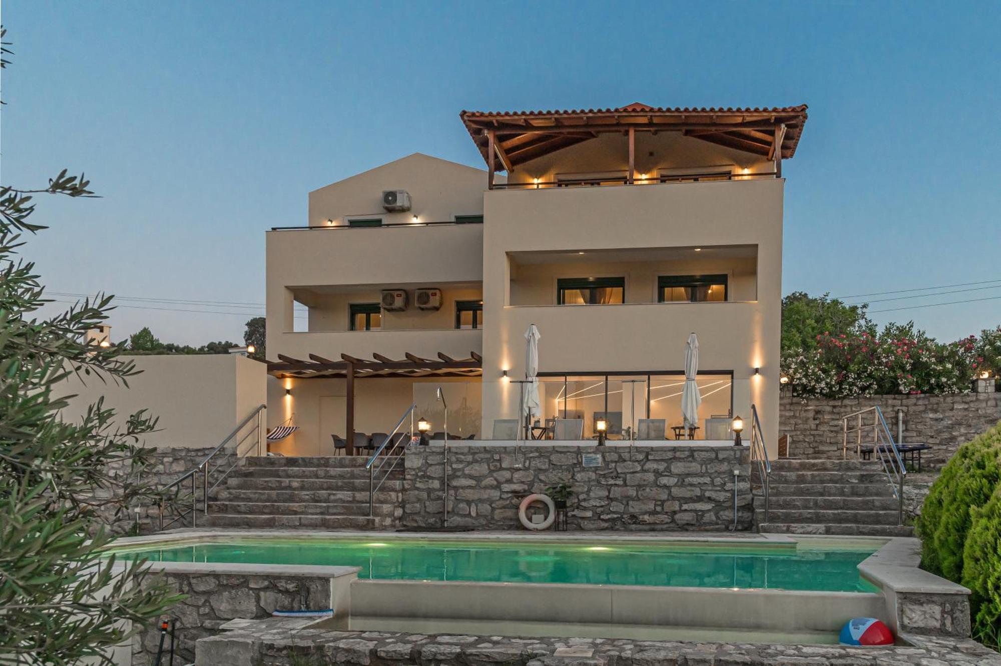 Elarchon Villa Private Pool Эпископи Экстерьер фото
