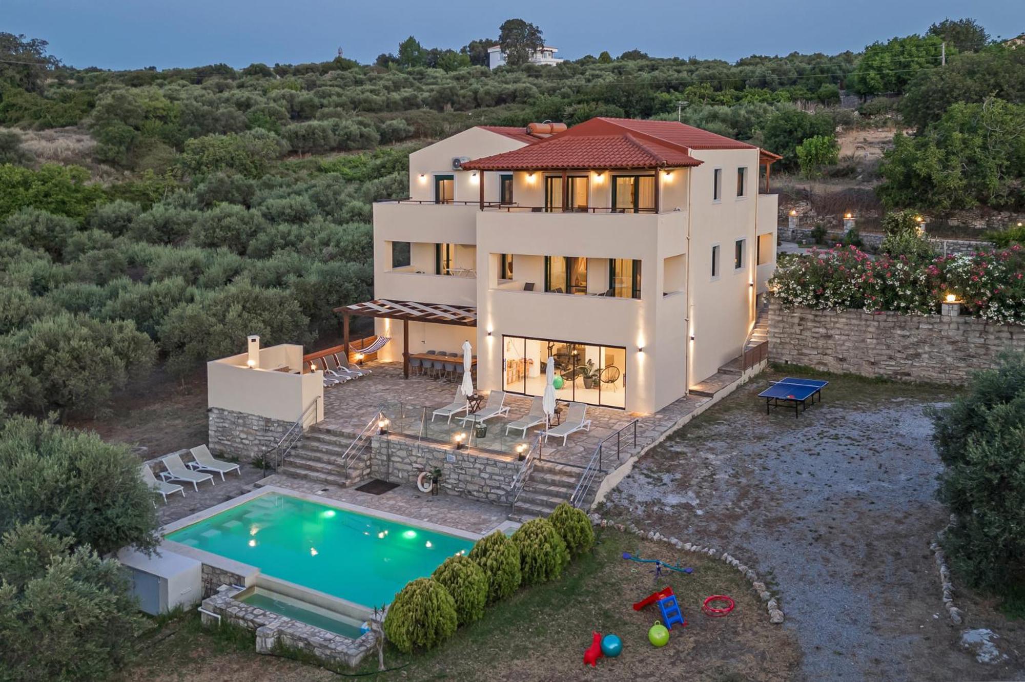 Elarchon Villa Private Pool Эпископи Экстерьер фото