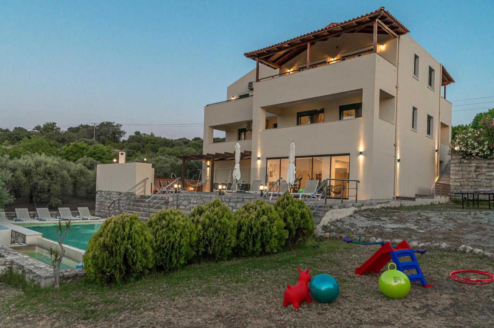 Elarchon Villa Private Pool Эпископи Экстерьер фото