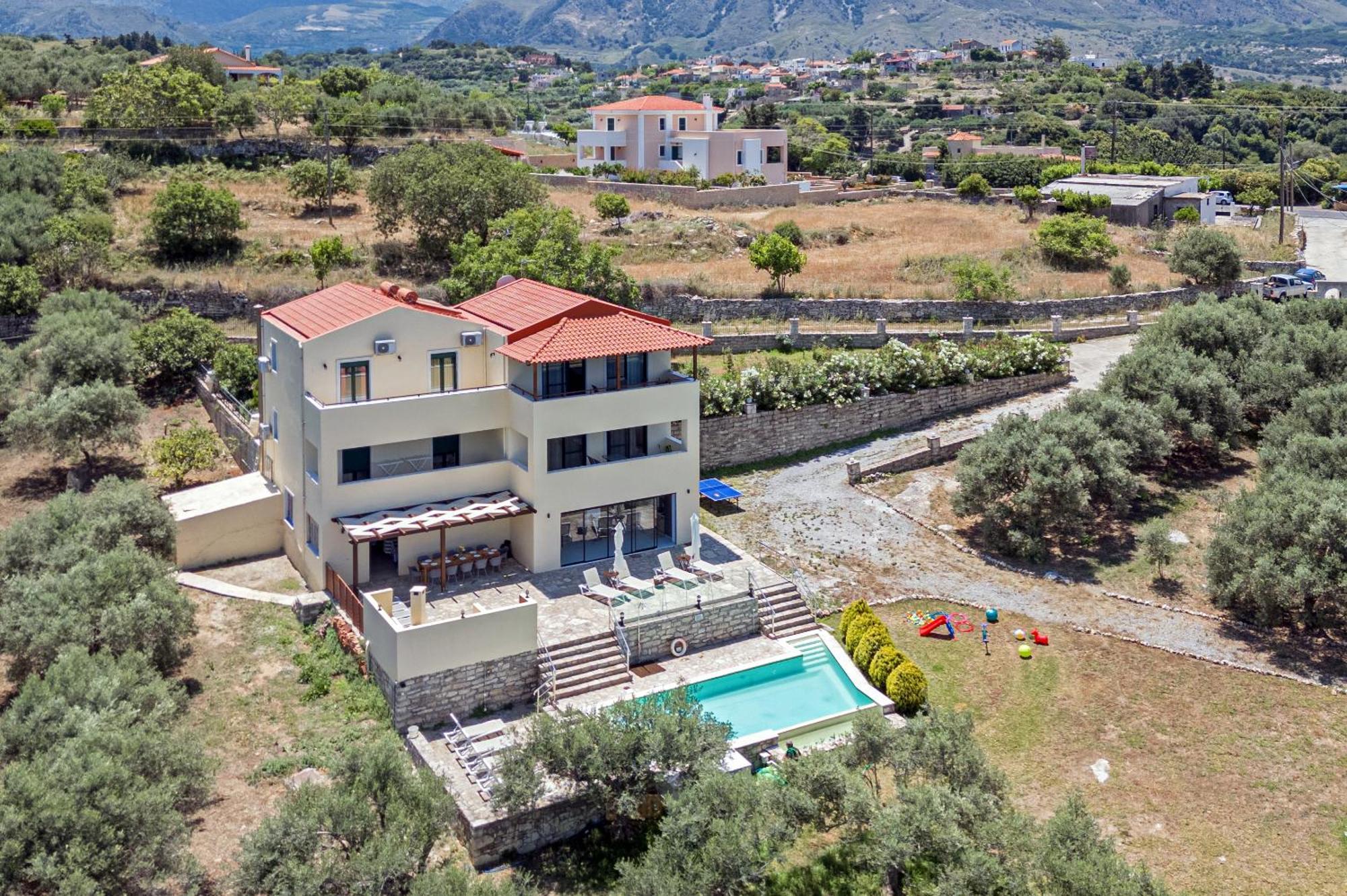 Elarchon Villa Private Pool Эпископи Экстерьер фото